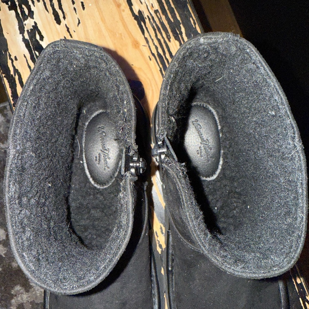 Universal Thread Suede Booties - image 5